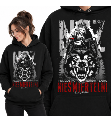 Damska bluza z kapturem NIEŚMIERTELNI
